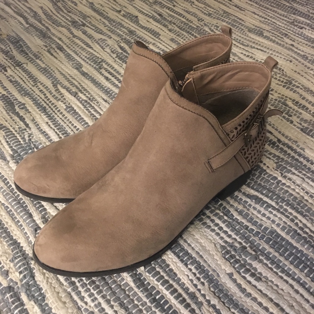 Tan Ankle Booties